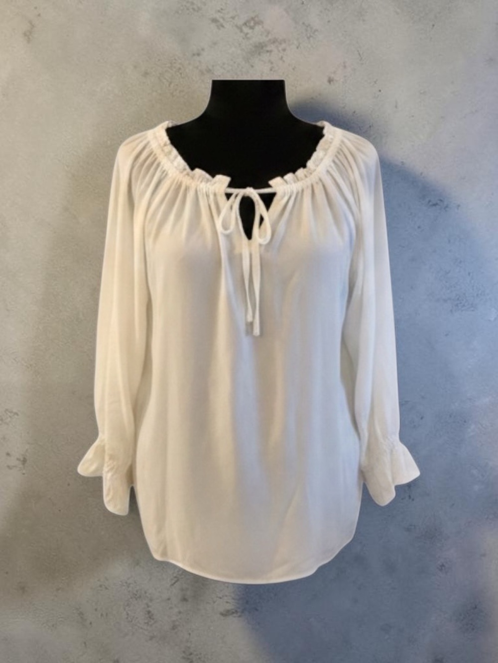 White Peasant Blouse